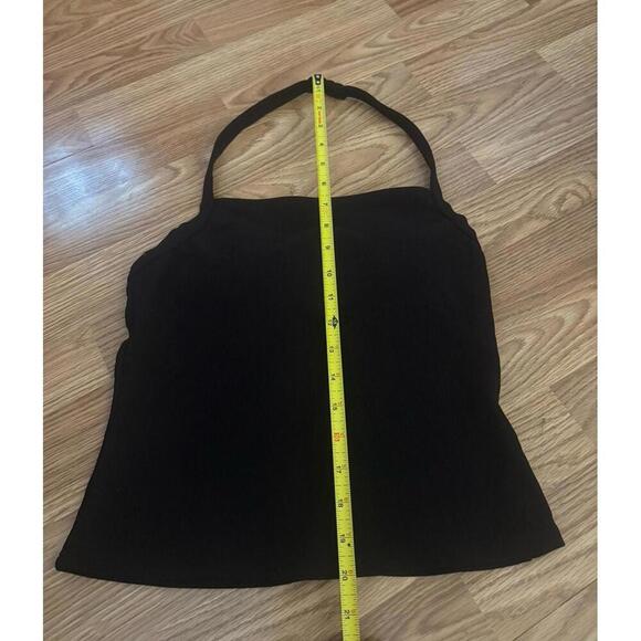 Lands End Halter Tank Swim Top Size 12 - Picture 4 of 8